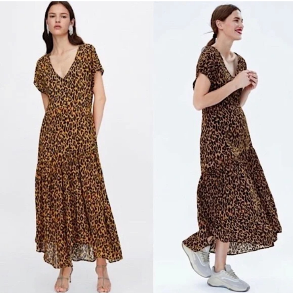 ZARA MAXI dress size :S